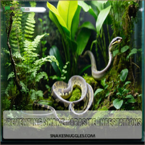 Preventing Snake Parasite Infestations