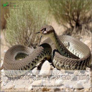 Rare Instances of Rattlesnake Hybrids