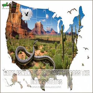 Rattlesnake Distribution Across The United States