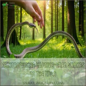 Reintroducing Captive-Bred Snakes to The Wild