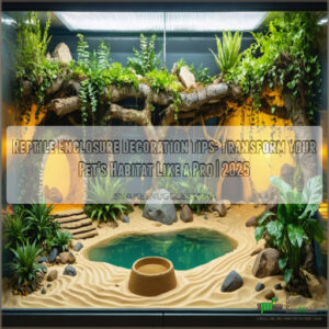 reptile enclosure decoration tips