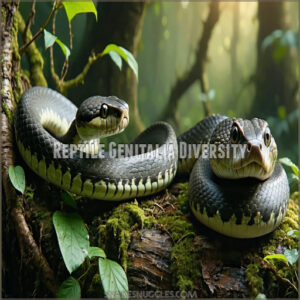 Reptile Genitalia Diversity