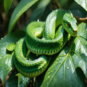 rough green snake