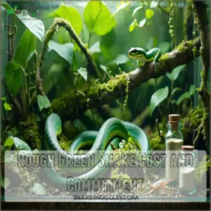 Rough Green Snake Cost and Commitment