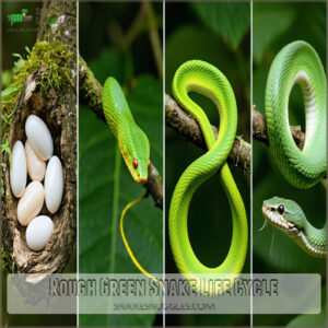 Rough Green Snake Life Cycle