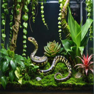 safe plants for ball python vivarium