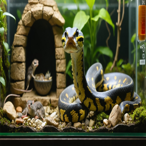 signs of stress in a ball python