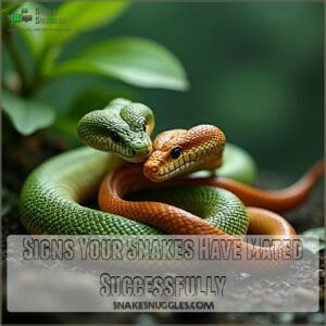 Signs Your Snakes Have Mated Successfully