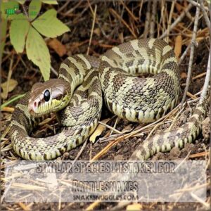 Similar Species Mistaken for Rattlesnakes