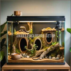 Snake Enclosure Setup