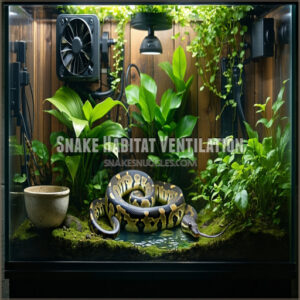 Snake Habitat Ventilation