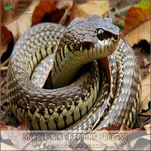 Snake Skin Shedding Process