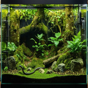 Snake Tank Setup