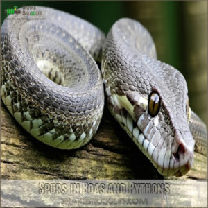 Spurs in Boas and Pythons