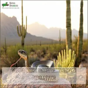 States With Highest Rattlesnake Populations States With Highest Rattlesnake Populations