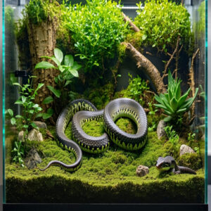 Substrate Options for a Pet Grass Snake