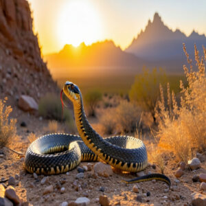 Summer Peak Activity of Rattlesnakes