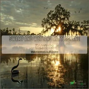 Swamp and Wetland Rattlesnake Habitats Swamp and Wetland Rattlesnake Habitats
