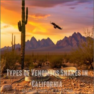 Types of Venomous Snakes in California