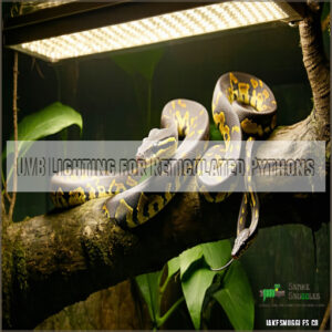 UVB Lighting for Reticulated Pythons