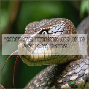 venomous snake identification guide