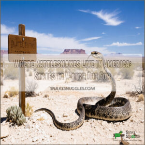 where rattlesnakes live in america