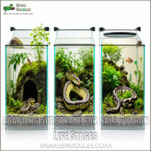 Adapting Substrate for Ball Python Life Stages