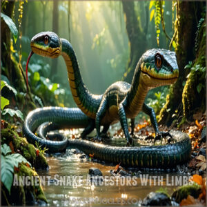 Ancient Snake Ancestors With Limbs