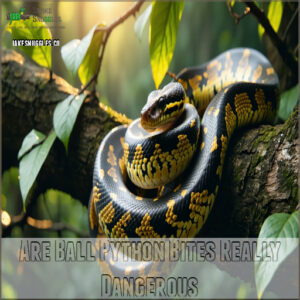 Are Ball Python Bites Really Dangerous