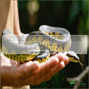 are boa constrictors safe pets