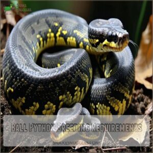 Ball Python Breeding Requirements