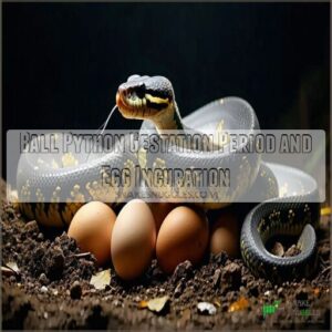 Ball Python Gestation Period and Egg Incubation