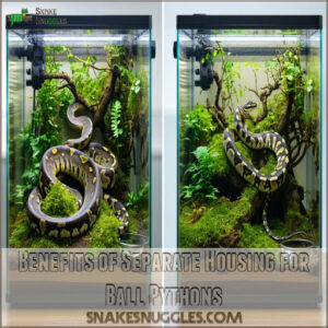 Benefits of Separate Housing for Ball Pythons