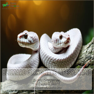 Blizzard Corn Snake Lifespan and Longevity