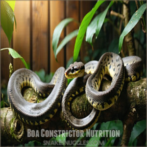 Boa Constrictor Nutrition