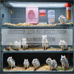 breeding rats for snake food