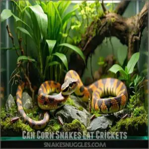 Can Corn Snakes Eat Crickets