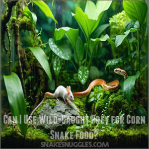 Can I Use Wild-Caught Prey for Corn Snake Food