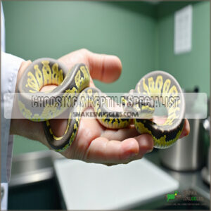 Choosing a Reptile Specialist