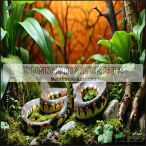 Choosing Corn Snake Species