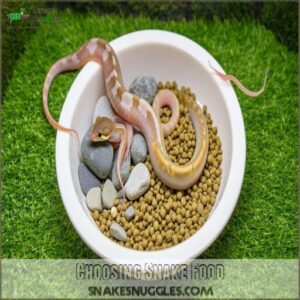 Choosing Snake Food