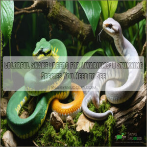 colorful snake breeds for vivariums