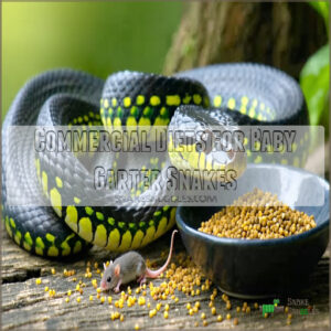 Commercial Diets for Baby Garter Snakes