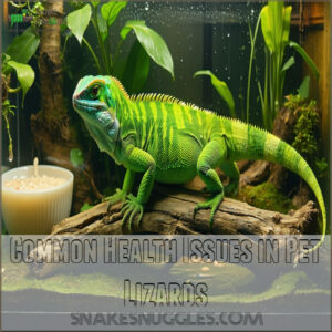 Common Health Issues in Pet Lizards