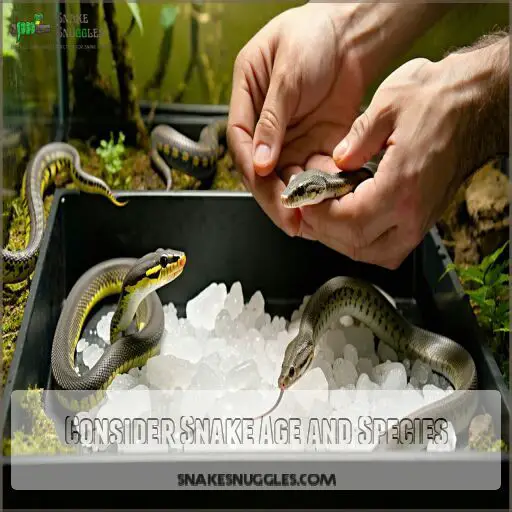 Caring For Small Snakes With Frozen Prey preview