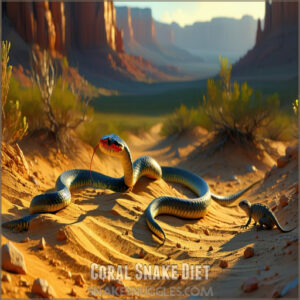 Coral Snake Diet