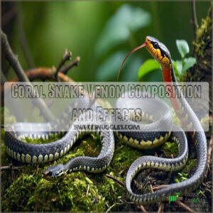 Coral Snake Venom Composition and Effects