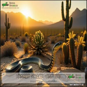 Desert Snake Distribution