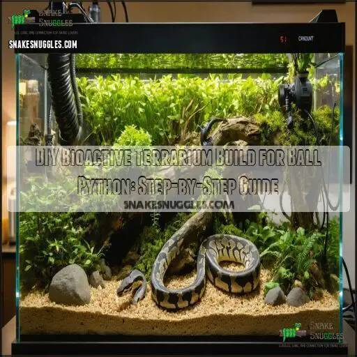 DIY Bioactive Terrarium Build for Ball Python: Step-by-Step Guide