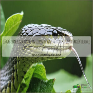 does a garter snake have teeth